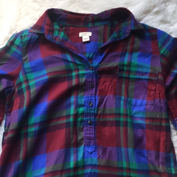 Jcrew Factory half-button fleece top - Picture 4 of 4